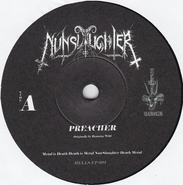 NunSlaughter / Centinex : Hail Germania (7",45 RPM,EP,Limited Edition,Numbered)