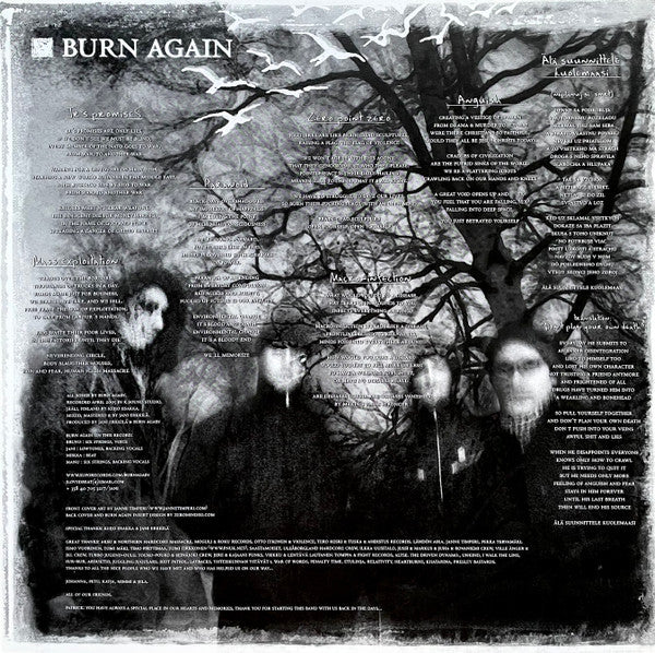 Lähdön Aika / Burn Again : Split LP (LP,Album)