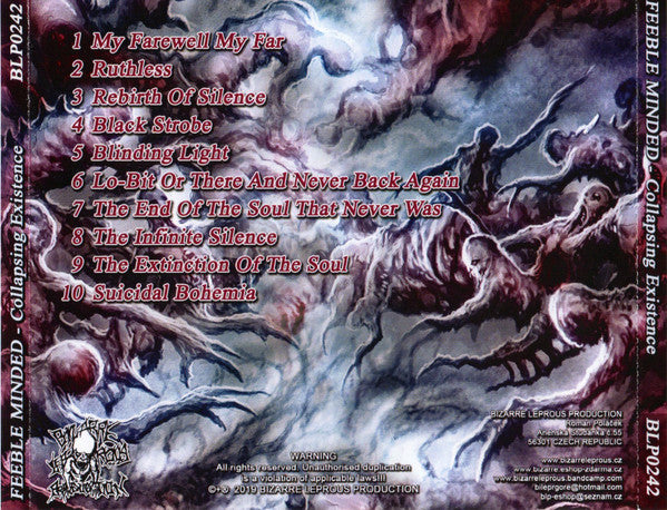 Feeble Minded : Collapsing Existence (Album)