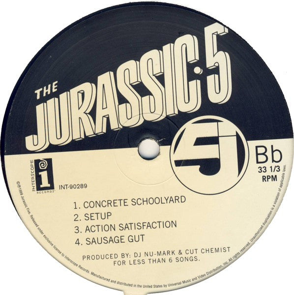 Jurassic 5 : Jurassic 5 EP (12",33 ⅓ RPM,EP,Reissue)