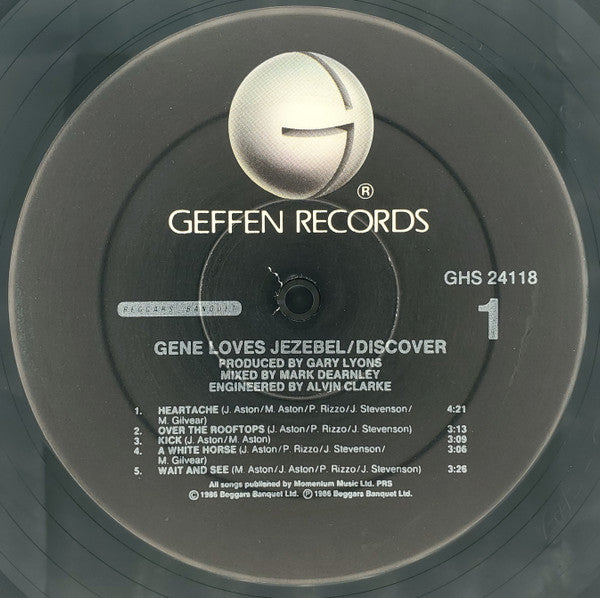 Gene Loves Jezebel : Discover (LP,Album,Reissue,Repress)