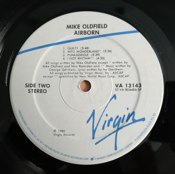 Mike Oldfield : Airborn (LP,Album)