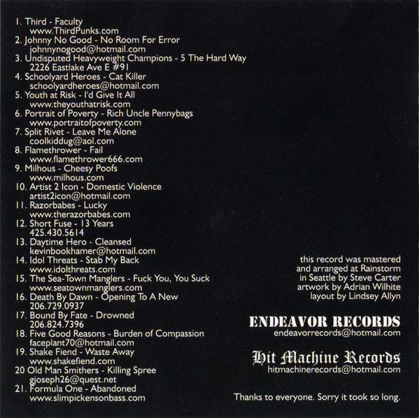 Various : The Great Northwestern Revolution (Compilation,Stereo)