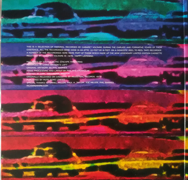Cabaret Voltaire : 1974-76 (LP,Album,Limited Edition,Reissue)