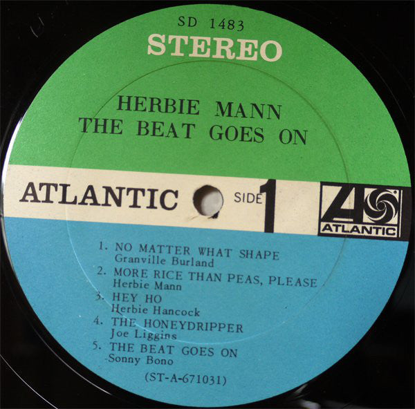Herbie Mann : The Beat Goes On (LP,Album)
