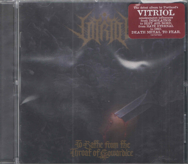 Vitriol (14) : To Bathe From The Throat Of Cowardice (Album)