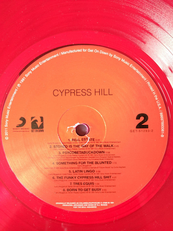 Cypress Hill : Cypress Hill (LP,Album,Limited Edition,Reissue)