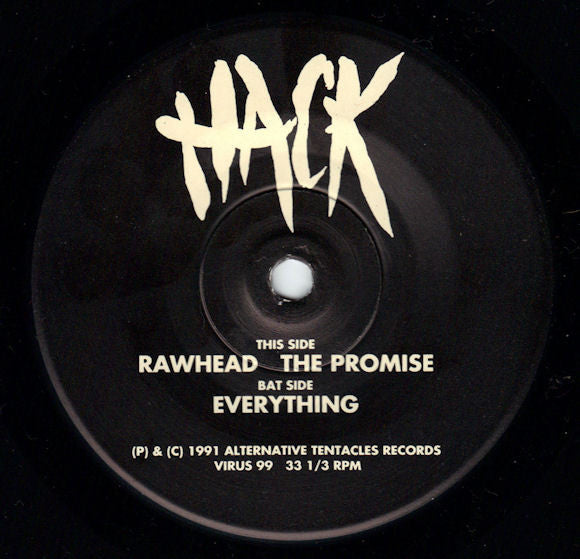 Hack (3) : Rawhead (7",33 ⅓ RPM,Single)