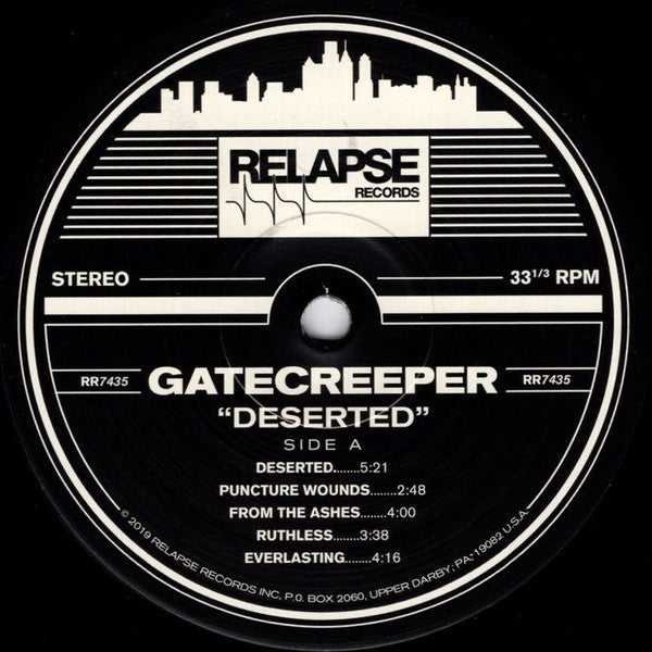 Gatecreeper : Deserted (LP,Album)