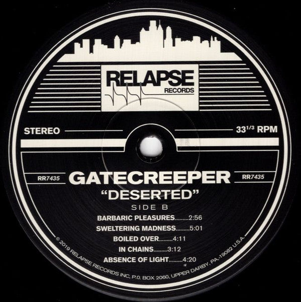 Gatecreeper : Deserted (LP,Album)