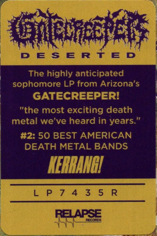 Gatecreeper : Deserted (LP,Album)
