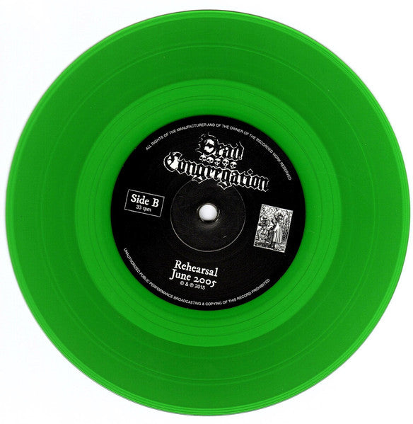 Dead Congregation : Rehearsal June 2005 (7",33 ⅓ RPM,Repress)