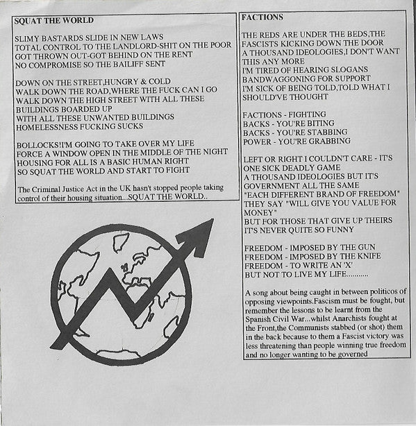 Haywire (4) / Öbliteräted, The : Haywire / The Öbliteräted (7",33 ⅓ RPM)