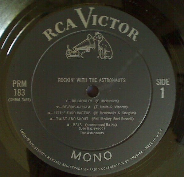 Astronauts (3), The : Rockin' With The Astronauts (LP,Compilation,Mono)