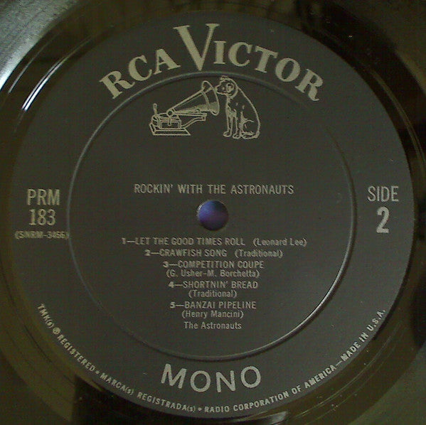 Astronauts (3), The : Rockin' With The Astronauts (LP,Compilation,Mono)