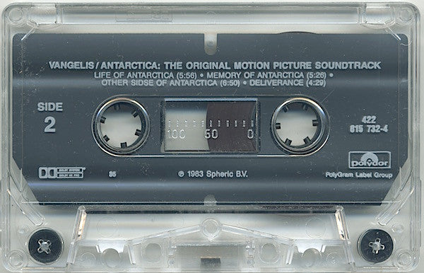 Vangelis : Antarctica (Music From Koreyoshi Kurahara's Film) = 南極物語 (Album,Reissue)