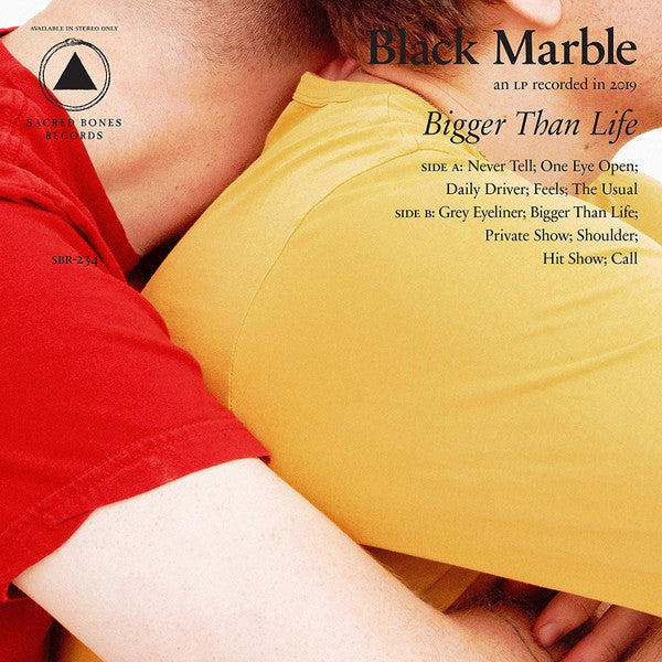 Black Marble : Bigger Than Life (LP,Album,Stereo)