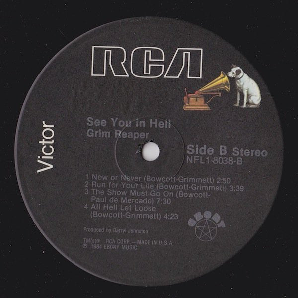 Grim Reaper (3) : See You In Hell (LP,Album)