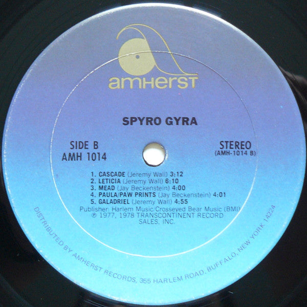 Spyro Gyra : Spyro Gyra (LP,Album,Stereo)