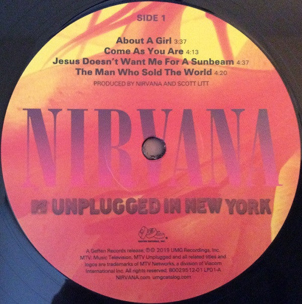 Nirvana : MTV Unplugged In New York (LP,Album,Reissue)