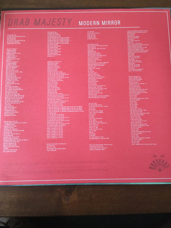 Drab Majesty : Modern Mirror (LP,Album,Limited Edition,Repress)