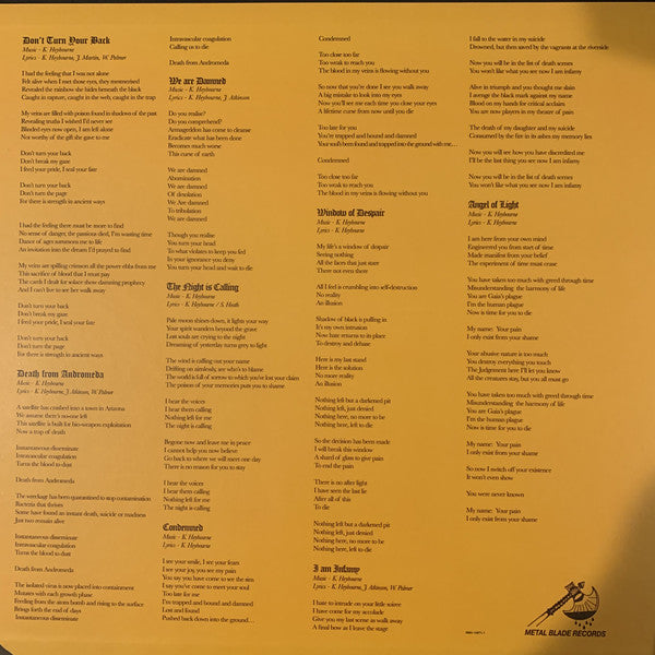 Angel Witch : Angel Of Light (LP,Album,Limited Edition,Numbered)