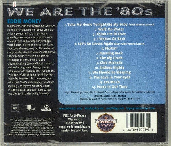 Eddie Money : We Are The '80s (Compilation)