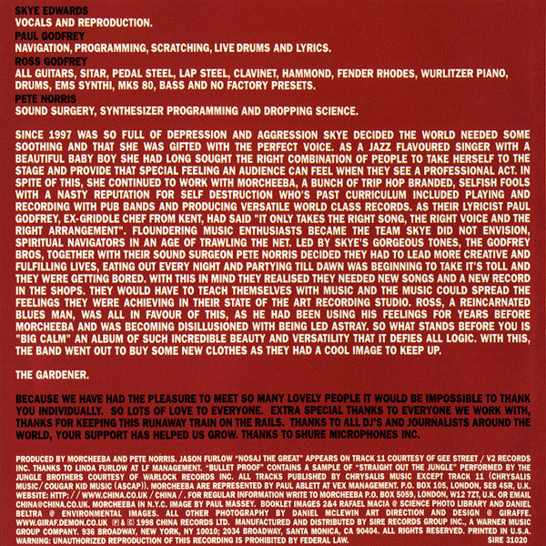 Morcheeba : Big Calm (Album)