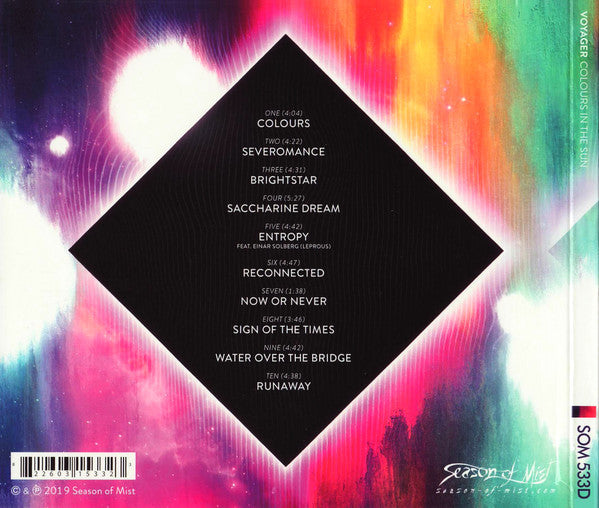 Voyager (30) : Colours In The Sun (Album)