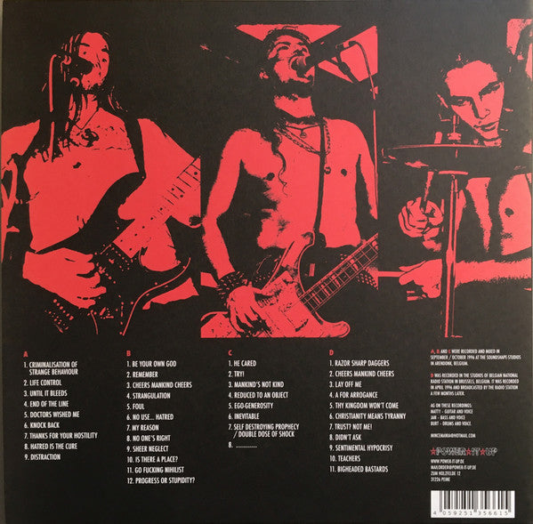 Agathocles : Thanks For Your Hostility (LP,Reissue)