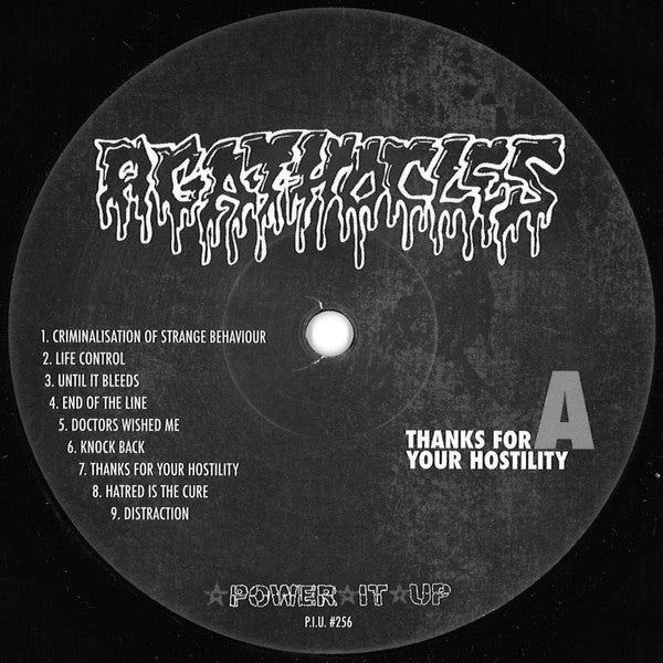 Agathocles : Thanks For Your Hostility (LP,Reissue)