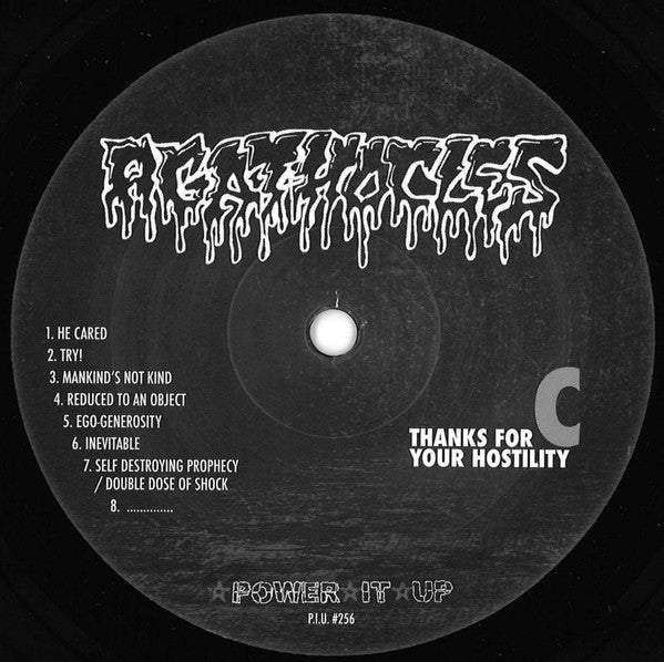 Agathocles : Thanks For Your Hostility (LP,Reissue)