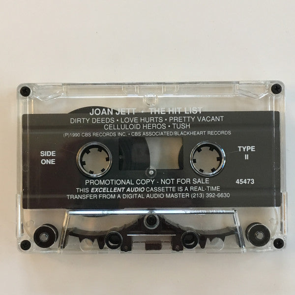 Joan Jett : The Hit List (Album,Promo)