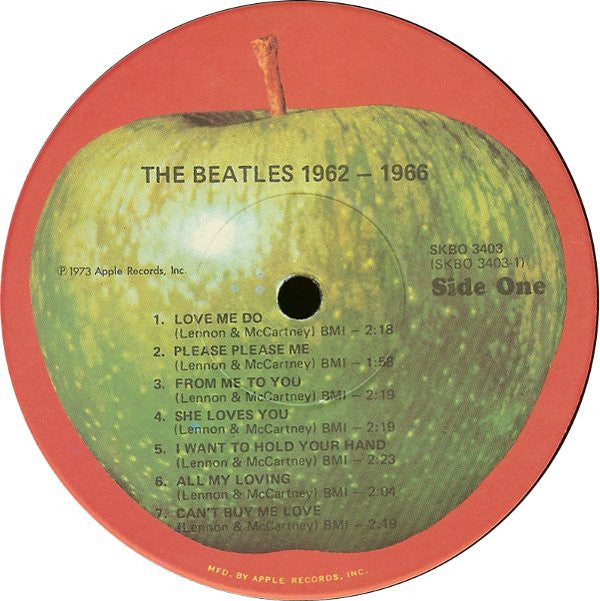 Beatles, The : 1962-1966 (LP,Compilation)