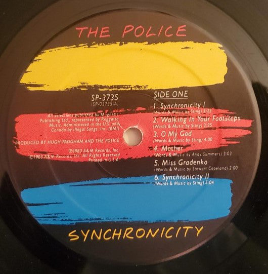 Police, The : Synchronicity (LP,Album)