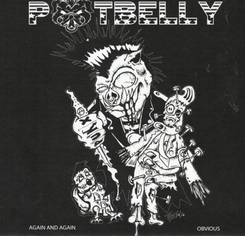Has Beens, The / Potbelly : The Has Beens / Potbelly (7",EP)
