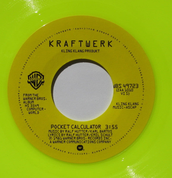 Kraftwerk : Pocket Calculator (7",45 RPM,Single)