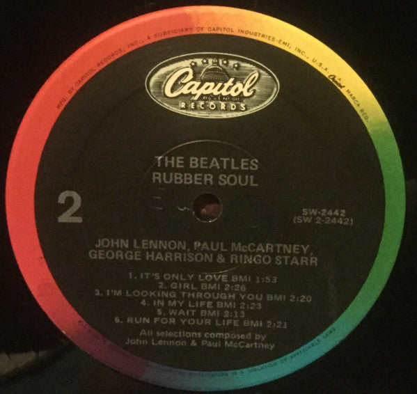 Beatles, The : Rubber Soul (LP,Album,Reissue,Stereo)