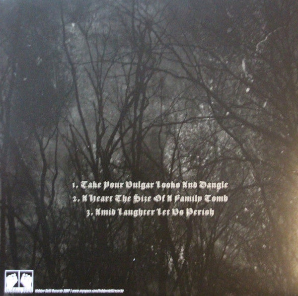 Crawl Back In : Hang All Hope From The Nearest Tree (10")