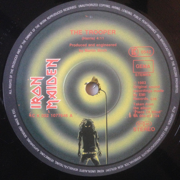 Iron Maiden : The Trooper (12",45 RPM,Maxi-Single)