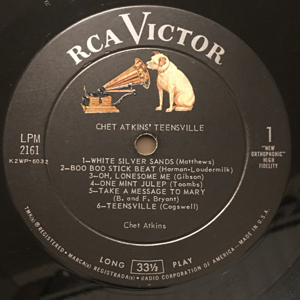 Chet Atkins : Teensville (LP,Album,Reissue,Mono)