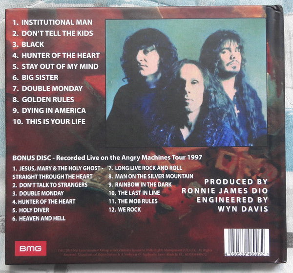Dio (2) : Angry Machines (Album,Reissue,Remastered)