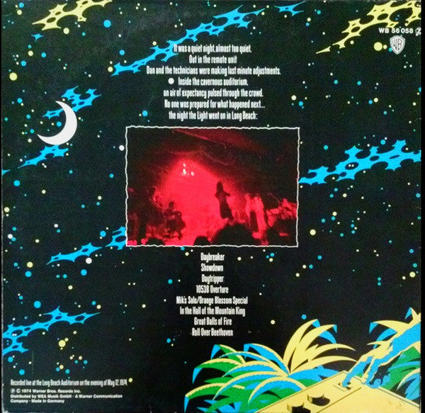 Electric Light Orchestra : The Night The Light Went On (In Long Beach) (LP,Album)
