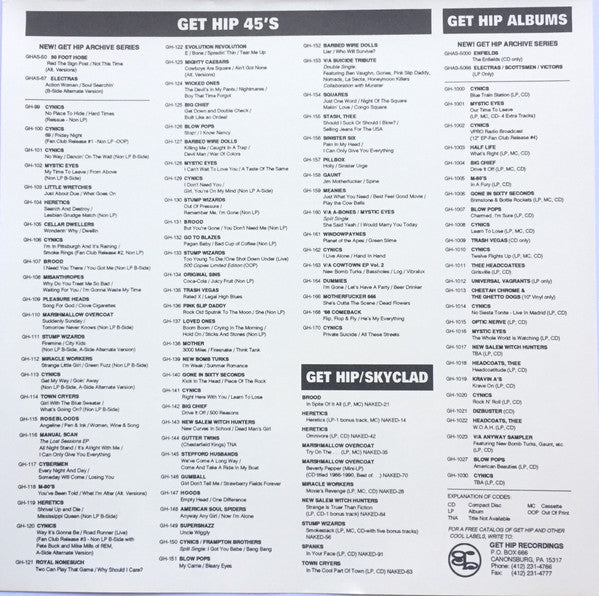 Cynics (2), The : I Live Alone (7",45 RPM,Single,Promo)
