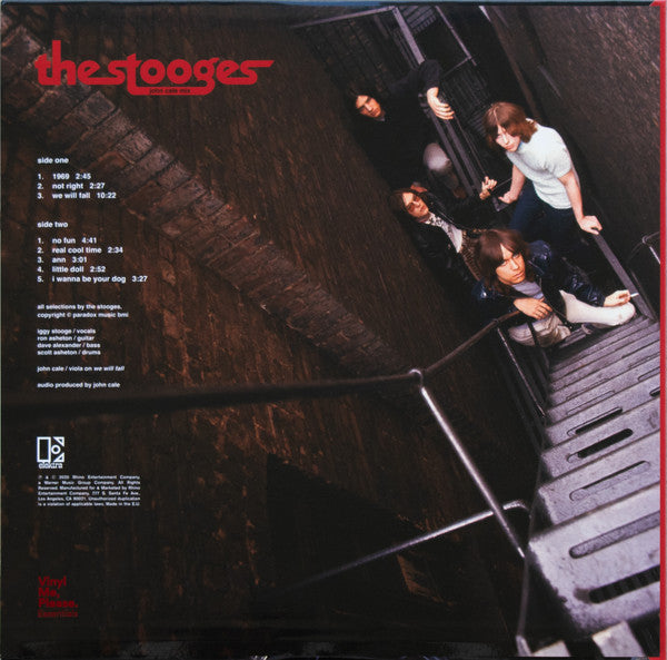 Stooges, The : The Stooges (John Cale Mix) (LP,Album,Club Edition,Reissue,Remastered,Stereo)