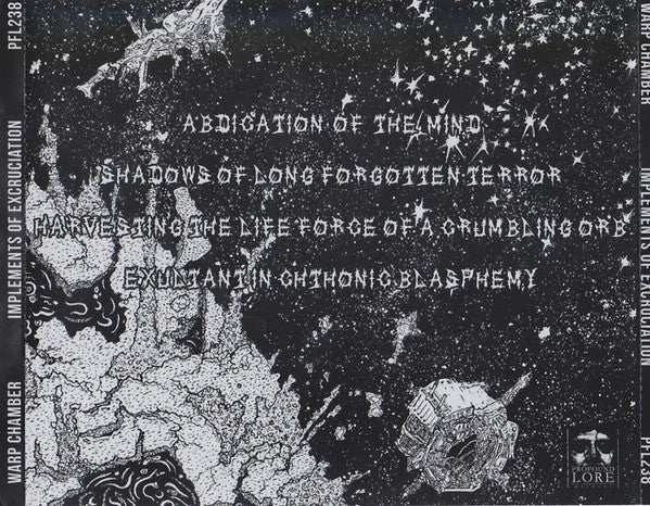 Warp Chamber : Implements Of Excruciation (Album,Limited Edition)