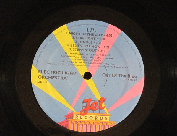 Electric Light Orchestra : Out Of The Blue (LP,Album)