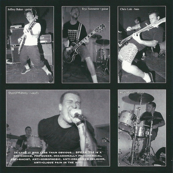 Speak 714 : The Scum Also Rises (7",EP)