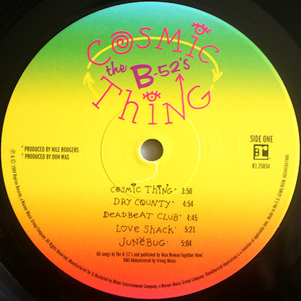 B-52's, The : Cosmic Thing (LP,Album,Reissue)