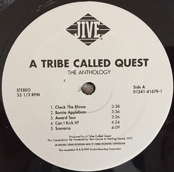A Tribe Called Quest : The Anthology (LP,Compilation)